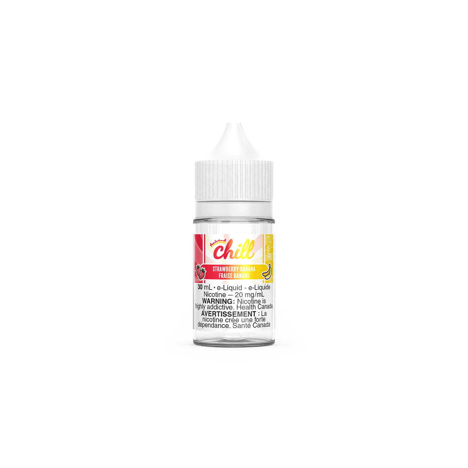 CHILL SALT, Flavor: Strawberry Banana, MG: 12
