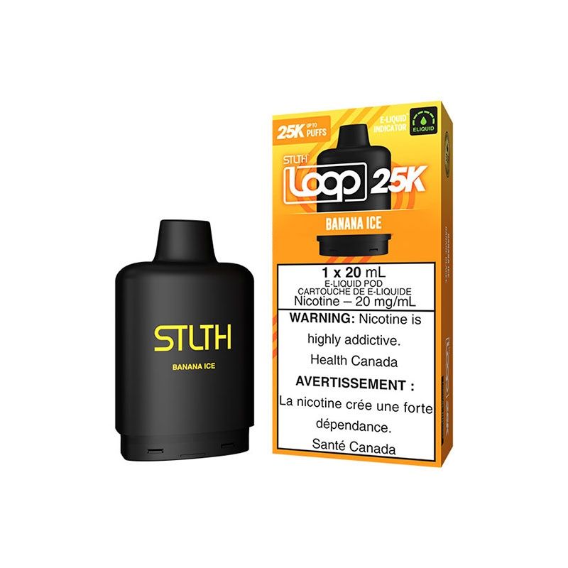 STLTH LOOP 25K, Flavor: Banana Ice
