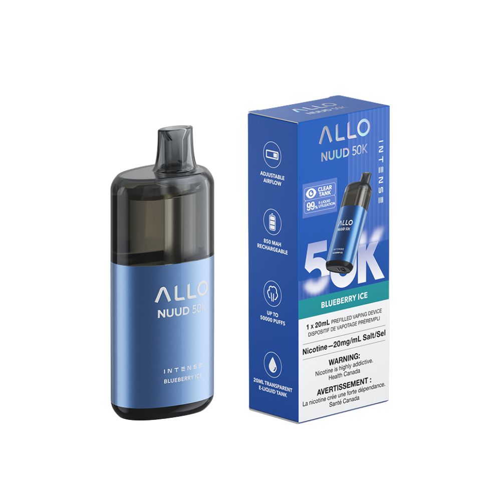 Allo Nuud 50k, Flavour: Blueberry Ice