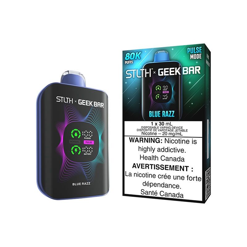 STLTH X GEEKBAR, Flavour: Blue Razz