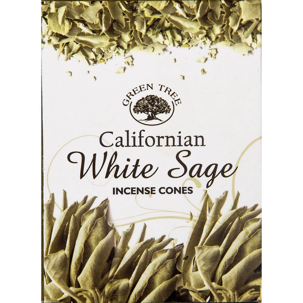 Green Tree Californian White Sage Cones