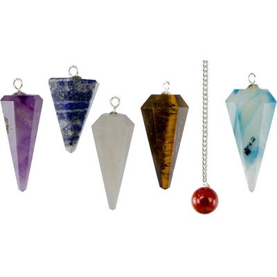 Assorted Gemstone Pendulums