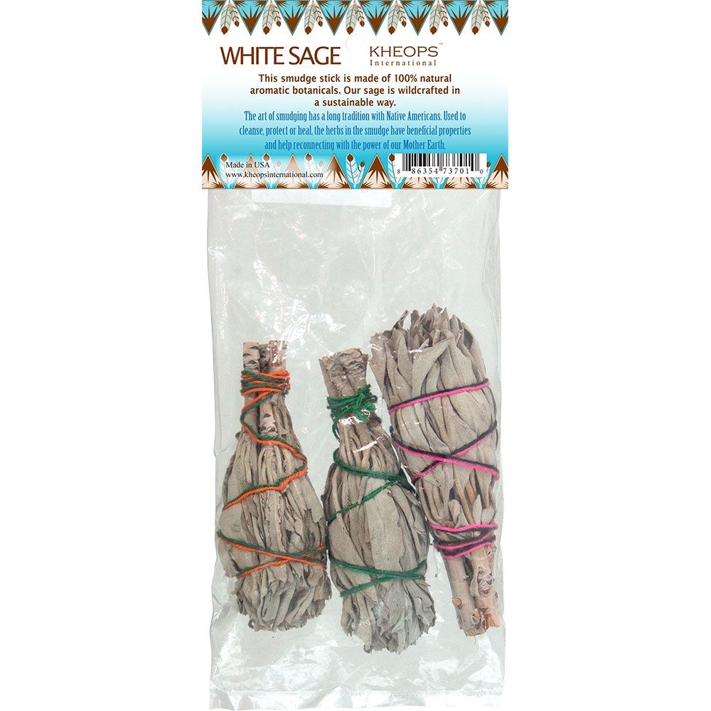 3.5&quot; Smudge California Sage Mini 3pk