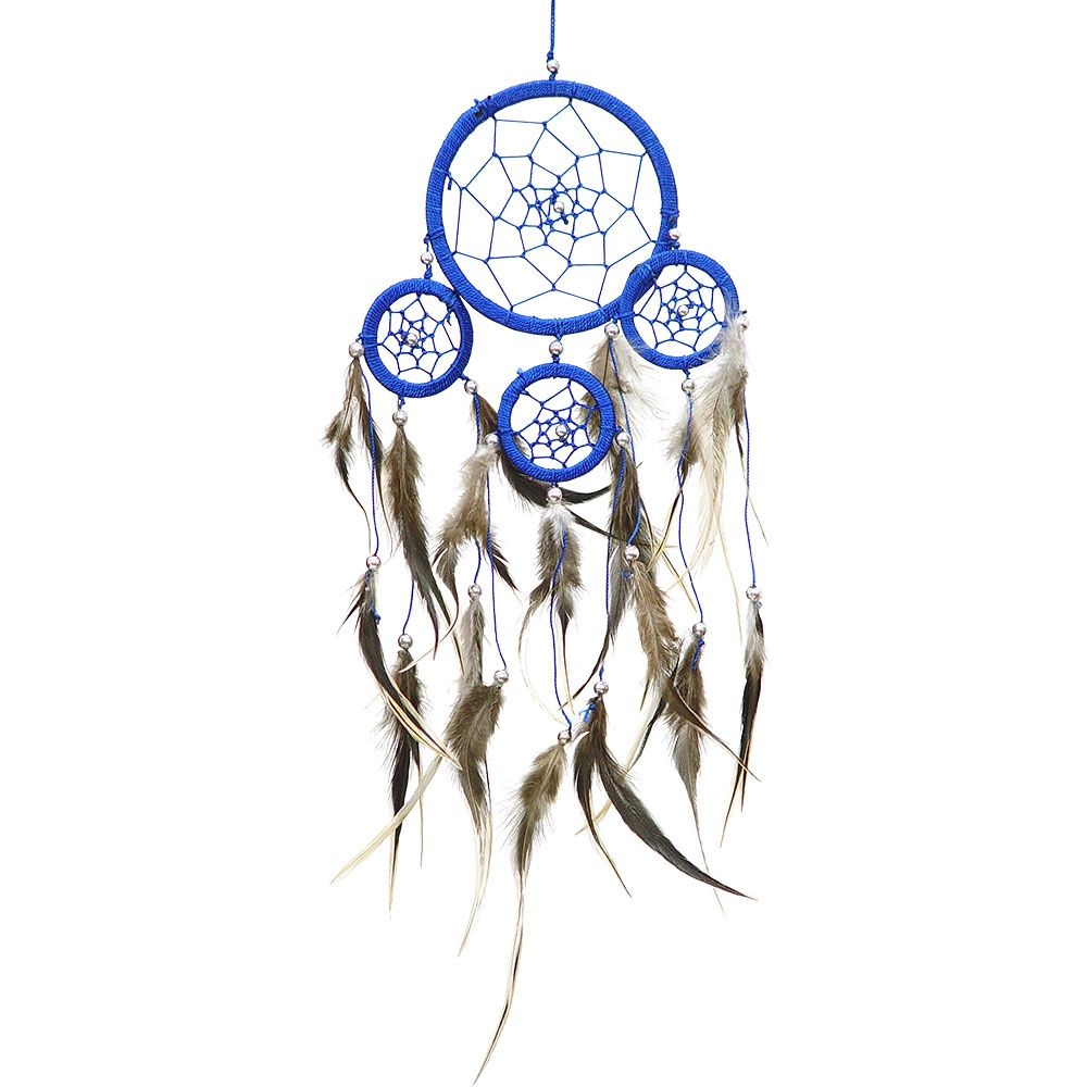3.5&quot; Blue Dreamcatcher