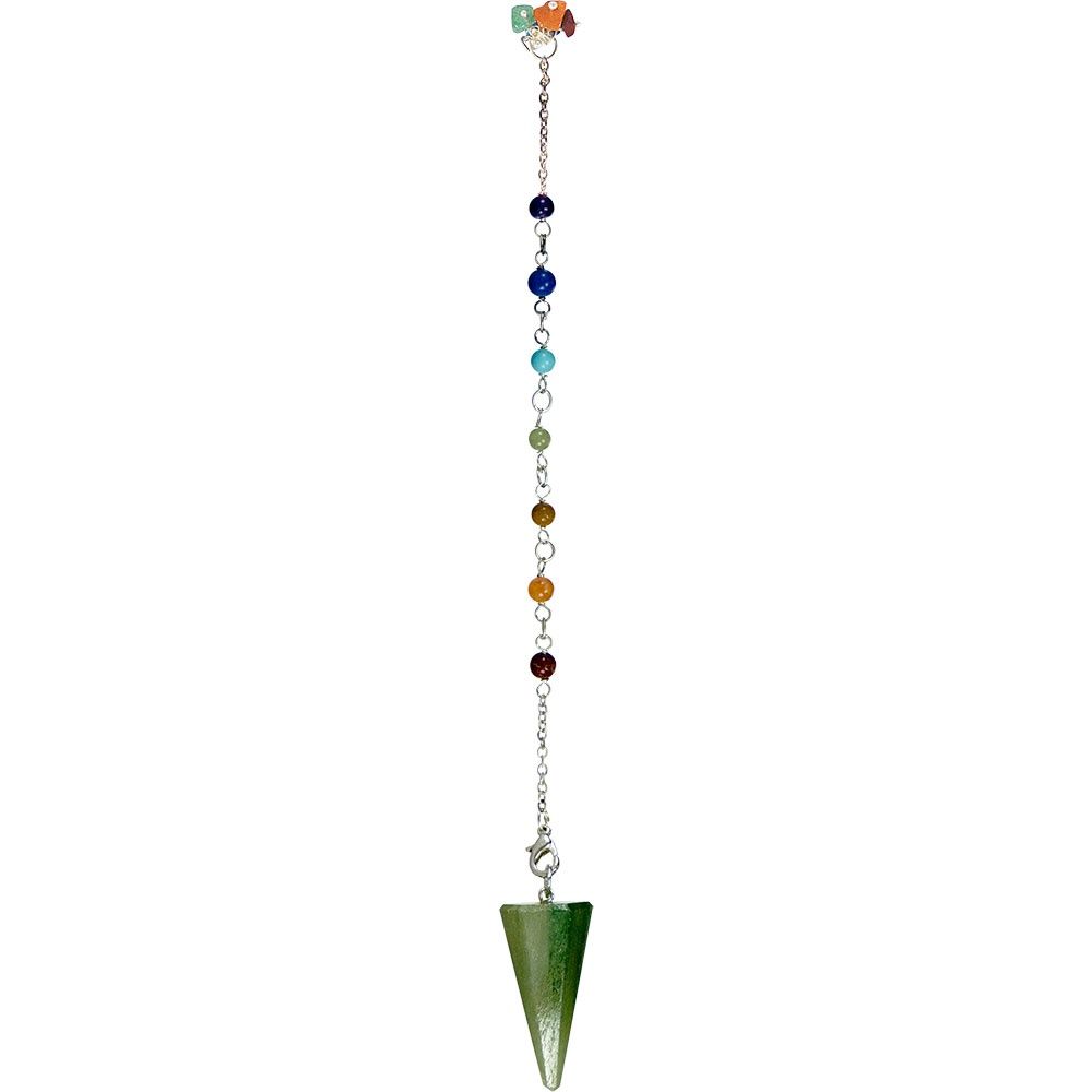 Chakra Green Aventurine Pendulum