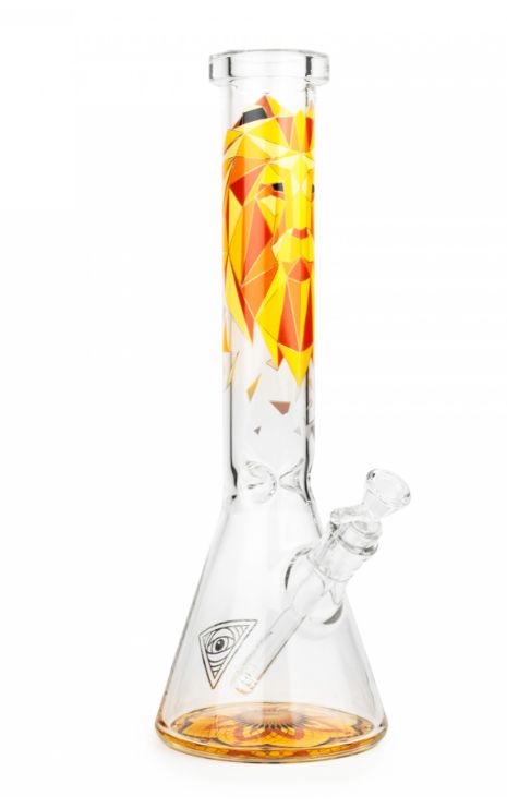 Red Eye Glass 15&quot; Lion Beaker