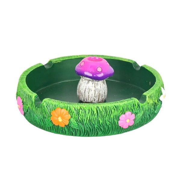 Mushroom Ashtray W/Snuffer