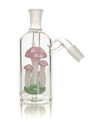 Red Eye Glass 14mm 45 Amanita Ashcatcher