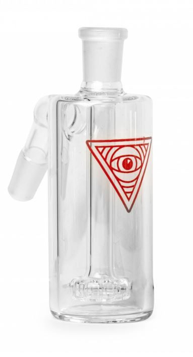 Red Eye Glass UFO Perc Ashcatcher