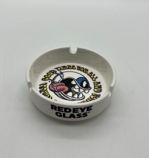 Red Eye Glass &quot;Good Times&quot; Ashtray
