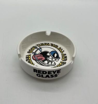Red Eye Glass &quot;Good Times&quot; Ashtray
