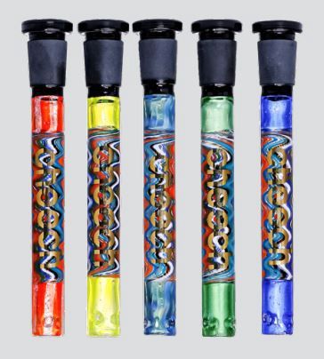 Cheech Glass Colour Wig-Wag Downstem