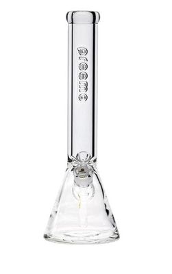 Preemo 16&quot; 9mm Clear Embossed Logo Beaker