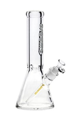 Preemo 12" 9mm Clear Embossed Logo Beaker