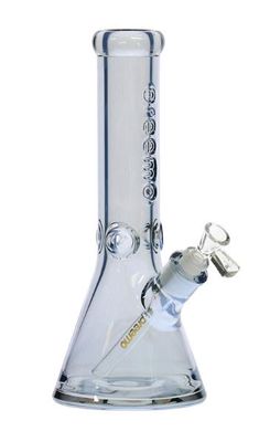 Preemo 12&quot; 9mm Embossed Logo Beaker