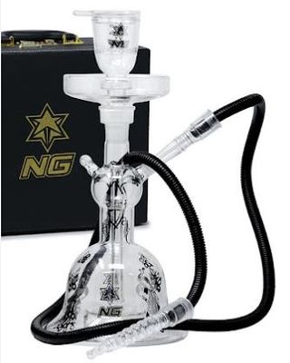 15&quot; Clear Hookah Set