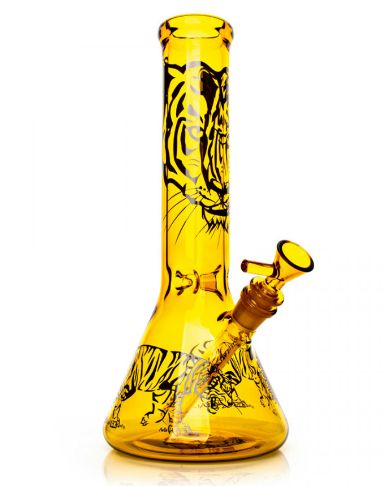 Red Eye Glass 12&quot; Tiger Beaker