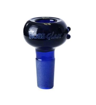 Hoss Glass  Super Thick Bowl Coloured 14mm