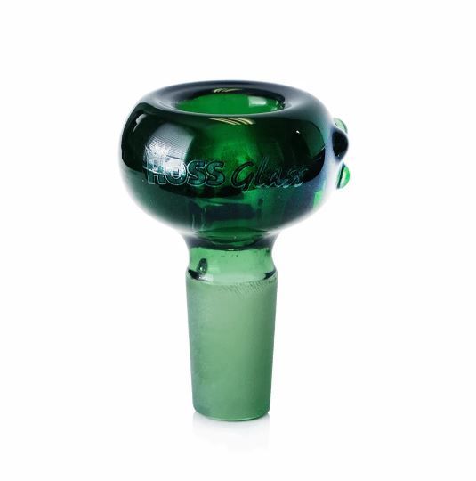 Hoss Glass Super Thick Bowl Coloured 19mm