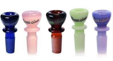 Hoss Glass Chunky Snapper Bowl Coloured 14mm