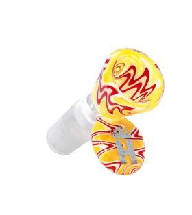 Hoss Glass Cone Bowl Reversal Colour 14mm