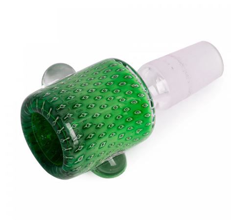 Red Eye Glass Bubble Trap Bowl