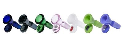 Hoss Glass Full Colour Cone Bowl