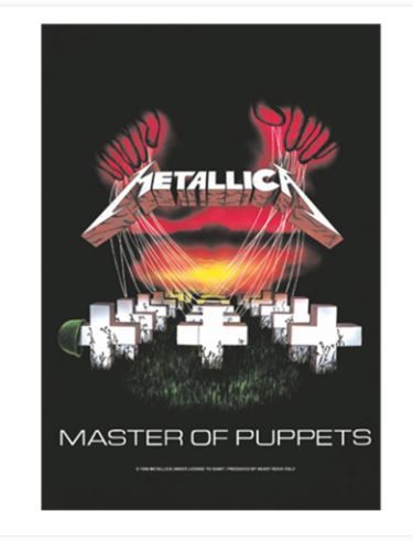 HFL0108 Metallica Flag