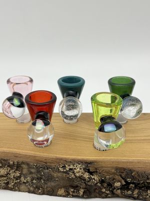 DBJ Dangerboyjr Single Colour Opal Handle Bowl 14mm