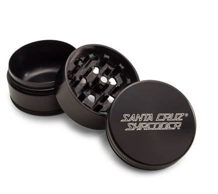 Medium Anodized Santa Cruz Shredder 2&quot; 3pc, Colour: Black