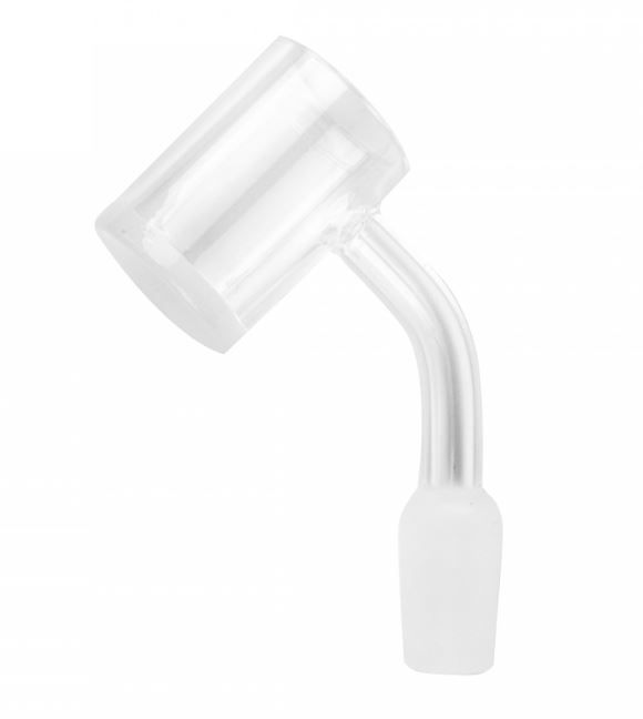 iRie Quartz 14mm Male 45 Degree Opaque Bottom Banger
