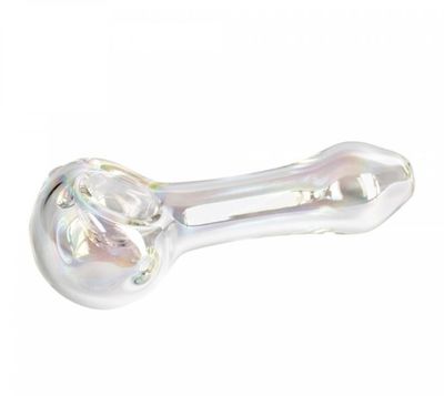 4" Iridescent Large Spoon Hand Pipe