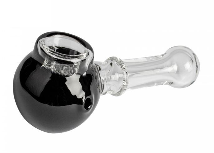 4.5&quot; Honeywell Bowl Hand Pipe, Colour: Black