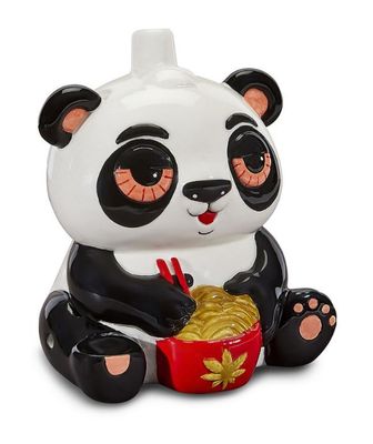 5.25&quot; Ceramic Stoned Panda Pipe