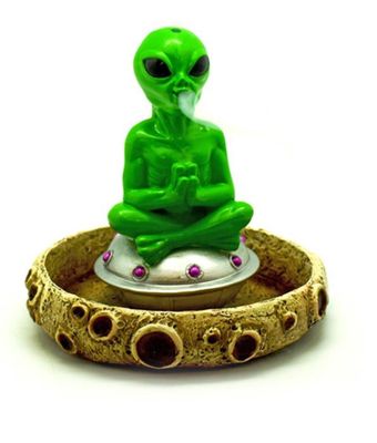 5.25&quot; Alien Incense Cone Burner