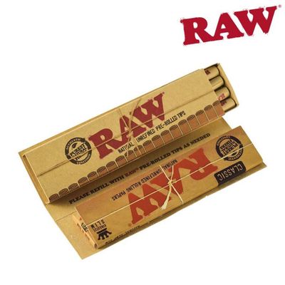 RAW Classic Masterpiece KS+Pre Rolled Tips