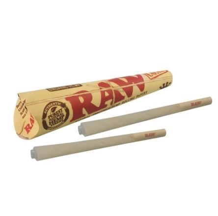 RAW Organic King Size Pre-Rolled Cone