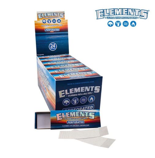 Elements Perforated Gum Paper Rolling Tips