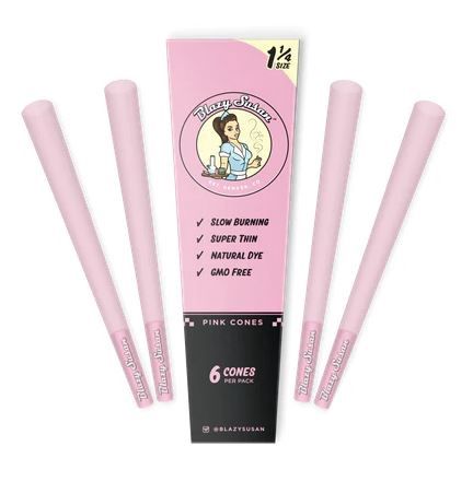Blazy Susans Pre Rolled Cones 1 1/4 6pk