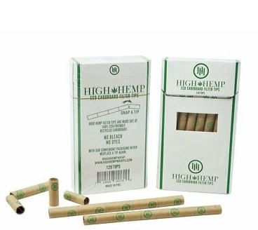 High Hemp Eco Cardboard Filter Tips 120pk