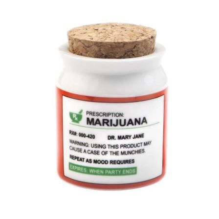 Small Prescription Stash Jar
