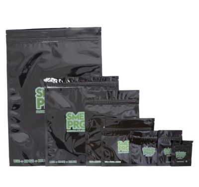 Smelly Bags X-Large (Black &amp; Clear)