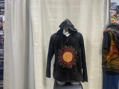 TH Stone Wash Printed Hoodie