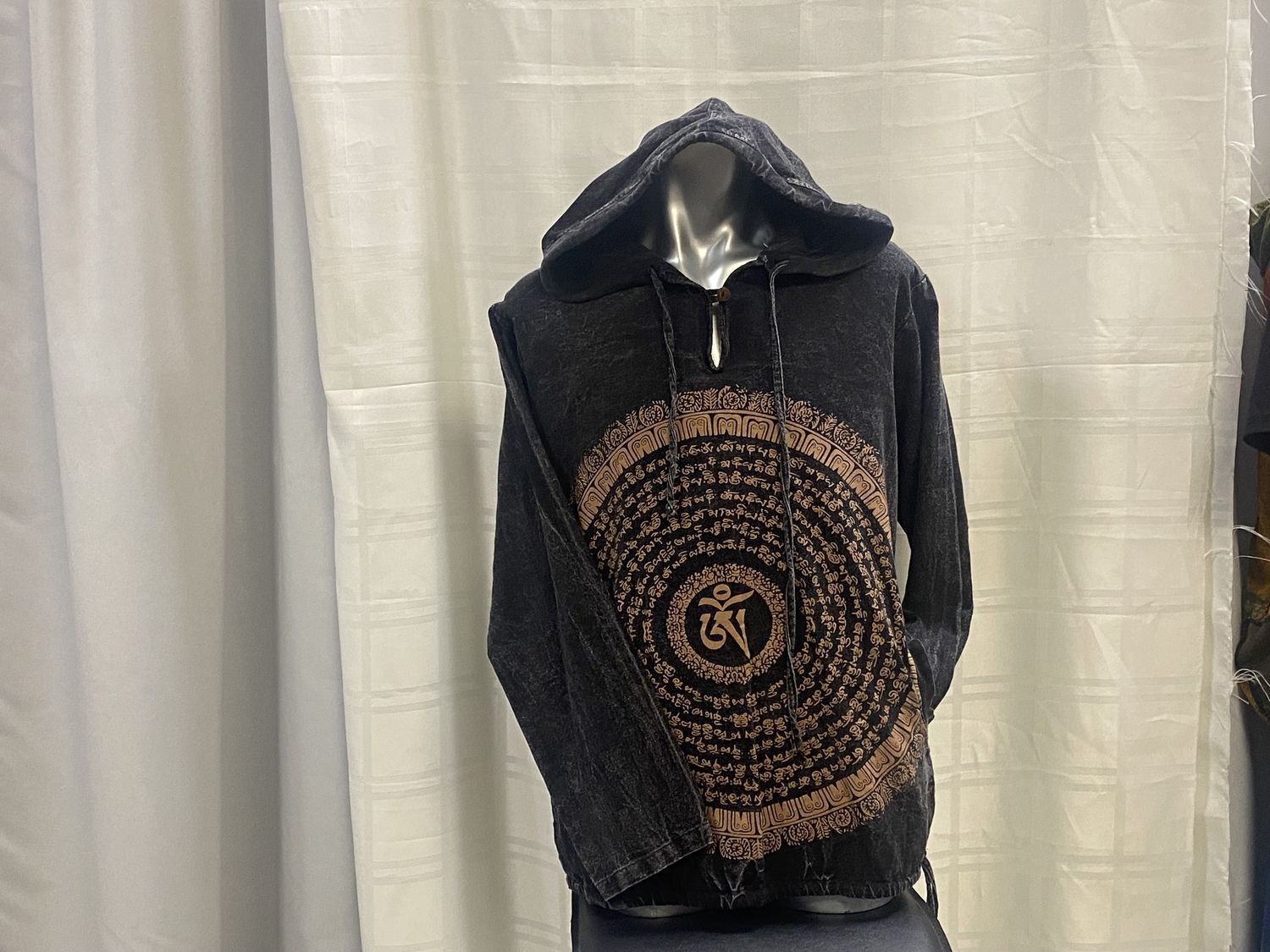 TH Stone Wash Printed Hoodie