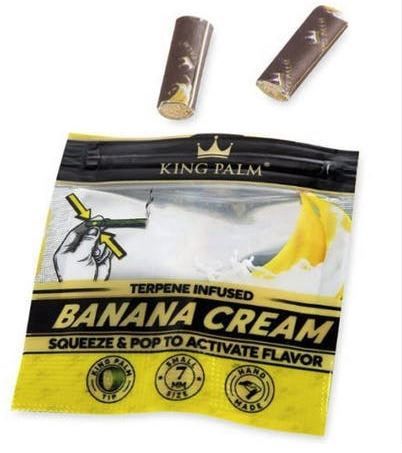 King Palm Terps Filters 2pk, Flavour: Banana