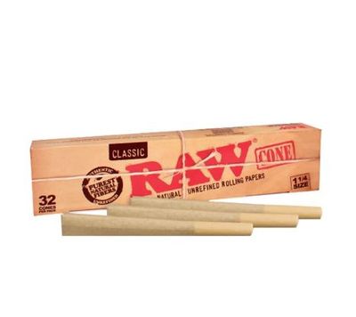 RAW Classic 1 1/4 Pre-Rolled Cones