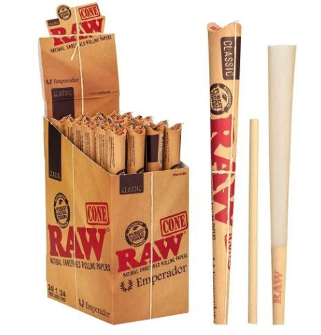 RAW Classic Emperador Pre-Rolled Cone