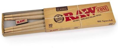 RAW Classic 98 Special Pre-Rolled Cones 20pk