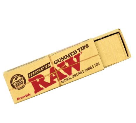 RAW Perforated Gummed Tips