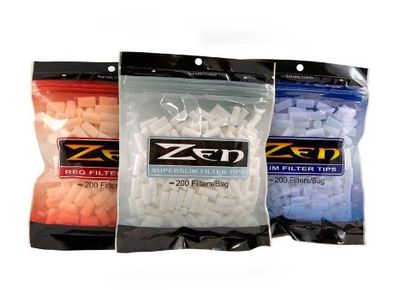 Zen Cotton Filter Tips 200/bag
